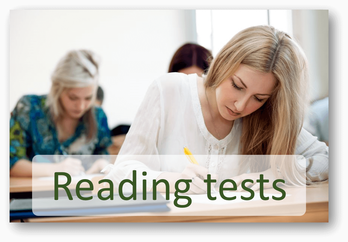 Academic Reading tests
