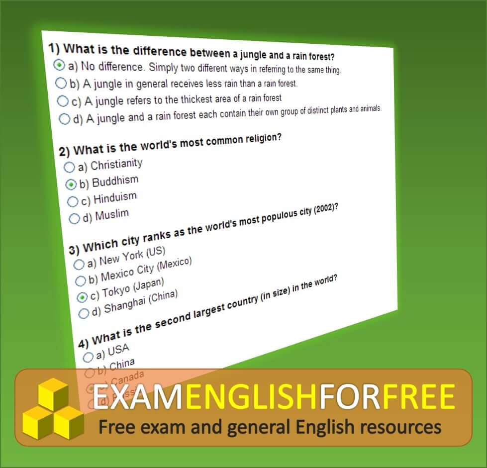 PTE Part 2 (Reading) – Item 2: Multiple choice multiple answer questions